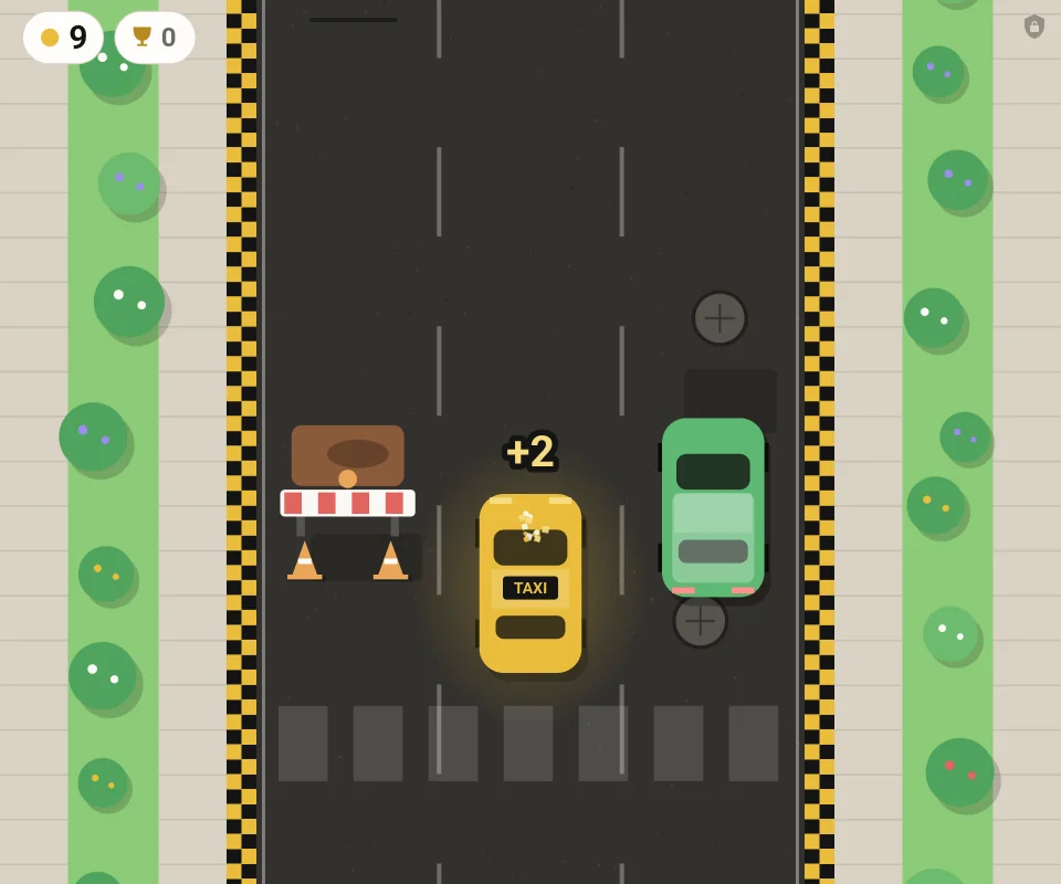 Gra Taxi na tablecie